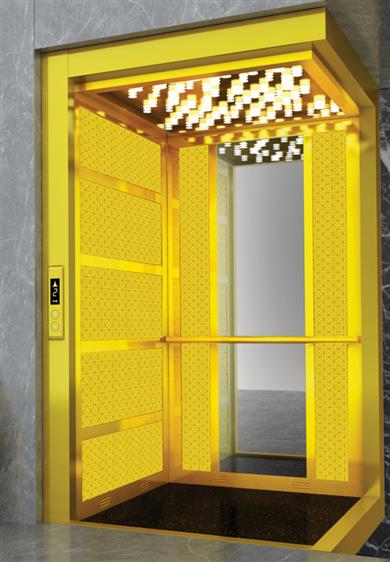 Cabine D’Ascenseur - Gold.